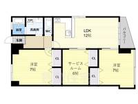 サニープレイスヒルの間取り