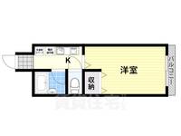 メゾン北花田の間取り