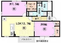 物件の間取り画像