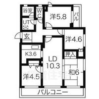 物件の間取り画像
