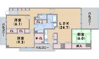 物件の間取り画像