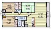 物件の間取り画像