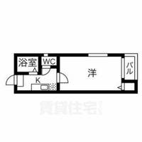 愛知県名古屋市昭和区神村町1丁目の賃貸アパートの間取り