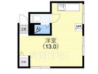 白川ハイツの間取り