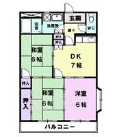 物件の間取り画像