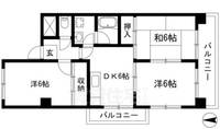 物件の間取り画像
