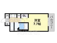 大阪府堺市西区浜寺石津町中1丁の賃貸マンションの間取り