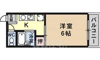 リバーヒル喜志の間取り