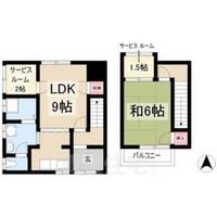 愛知県名古屋市中川区二女子町2丁目(一戸建)の賃貸物件の間取り