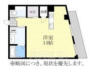シャトレ北山625の間取り