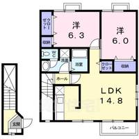 物件の間取り画像