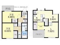 物件の間取り画像