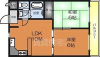 フジハイツの間取り