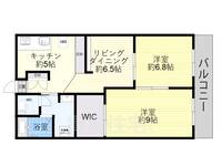 メガロコープ平野5号棟の間取り