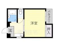 第2シャトー今中302の間取り