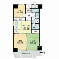 ライオンズマンション和泉上町305の間取り