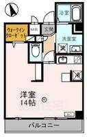 大阪府堺市西区浜寺石津町西4丁の賃貸マンションの間取り