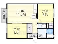 物件の間取り画像