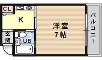 ラ・コート藤井寺の間取り