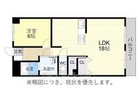 愛知県名古屋市天白区植田1丁目の賃貸マンションの間取り