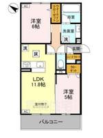 物件の間取り画像