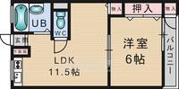 物件の間取り画像