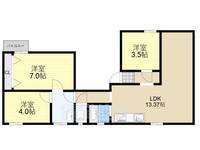 物件の間取り画像