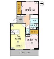 物件の間取り画像