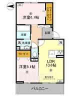 物件の間取り画像