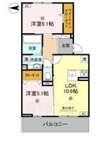 物件の間取り画像