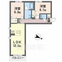 物件の間取り画像