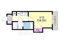 サムティ大阪CITY WESTの間取り