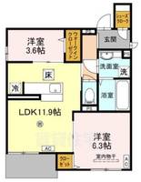 物件の間取り画像