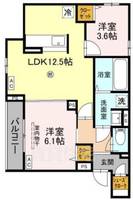 物件の間取り画像