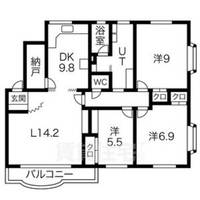 物件の間取り画像