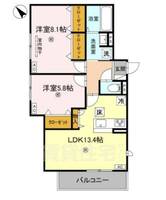 物件の間取り画像