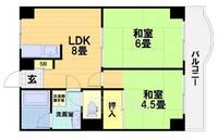物件の間取り画像