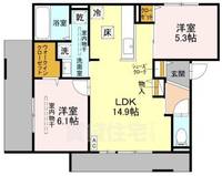 物件の間取り画像