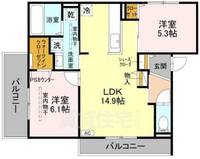 物件の間取り画像