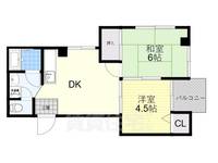 三国マンションの間取り