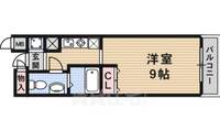 大阪府茨木市中総持寺町の賃貸マンションの間取り