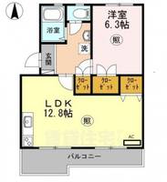 ロイヤルマンション2号棟の間取り