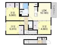 物件の間取り画像