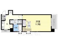 プルメリア新大阪の間取り