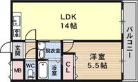 物件の間取り画像