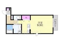 QUINZZA(クインザ)302の間取り