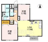 物件の間取り画像