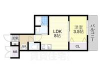 物件の間取り画像