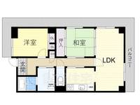大阪府高石市取石5丁目の賃貸マンションの間取り