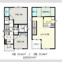 愛知県名古屋市中川区長須賀2丁目(一戸建)の賃貸物件の間取り